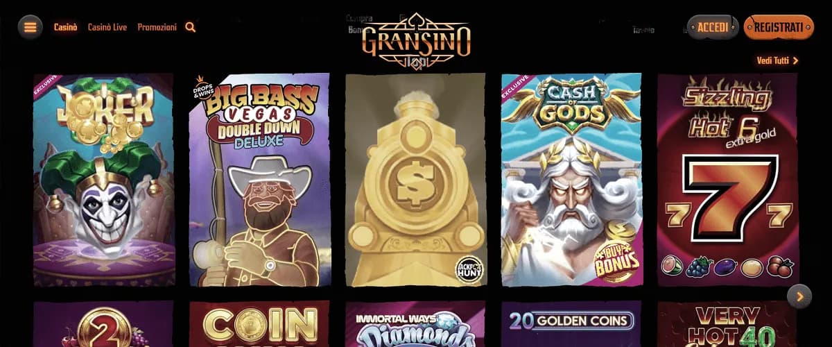 Gransino casino online