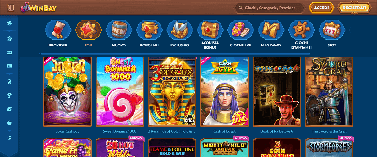 Winbay casino online