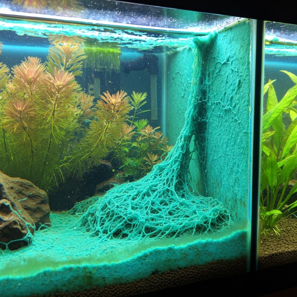 Cianobatteri in acquario - come eliminarli